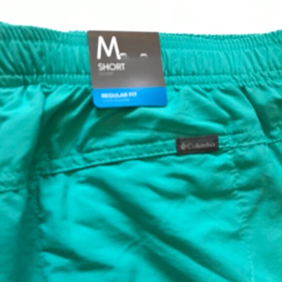 NWT Columbia Sandy River Regular Fit Shorts Womens Medium Teal Turquoise 3" NEW - Picture 13 of 14